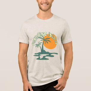 Triblenda Camiseta Unisex Tropical Paradise