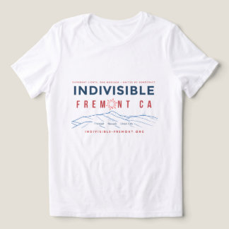 Triblenda Camiseta Unissex Patriótica Indivisible Fremont CA