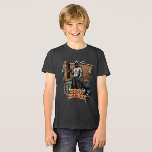 Triblenda Camiseta urbana de aventura "Seek & Destroy" para