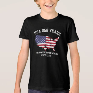 Triblenda Camiseta USA 250 Años 4 De Julio