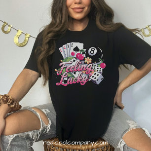 Triblenda Camiseta Vibraciones de Casino de Las Vegas para J