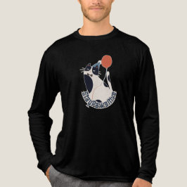 Triblenda Camiseta Vintage de Gato con Estilo Mantén la Garr