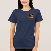 Camiseta vintage de Halloween para mujeres Night S