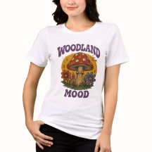 Camiseta vintage de hongos Woodland Mood | Cottage