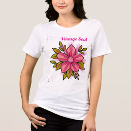 Triblenda Camiseta Vintage Soul para mujeres ADVcreators Art