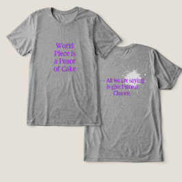 Triblenda Camiseta World Piece  / Give Piece