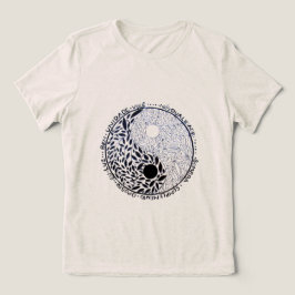 Triblenda Camiseta Yin Yang Equilíbrio (desenho autoral)