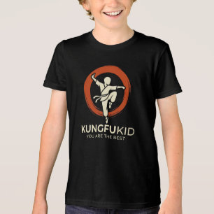 Triblenda Camiseta Zen de Artes Marciales Minimalista Kung F