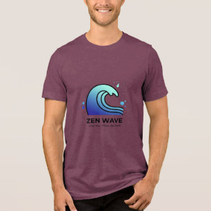 Triblenda Camiseta Zen Wave Encuentra Tu Flujo