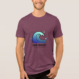 Triblenda Camiseta Zen Wave Encuentra Tu Flujo