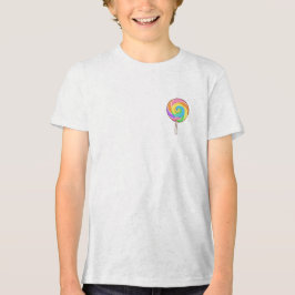 Triblenda Candy Capybara – Camiseta Infantil de Piruleta Ado