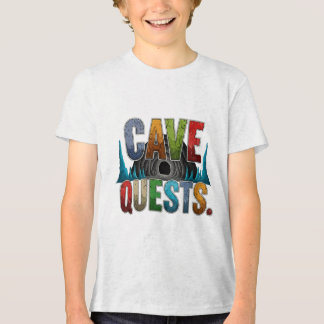 Triblenda Cave busca camiseta gráfica de aventura femenina