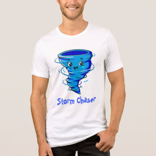 Triblenda Cazador de tormentas del chico Twonado Camiseta de