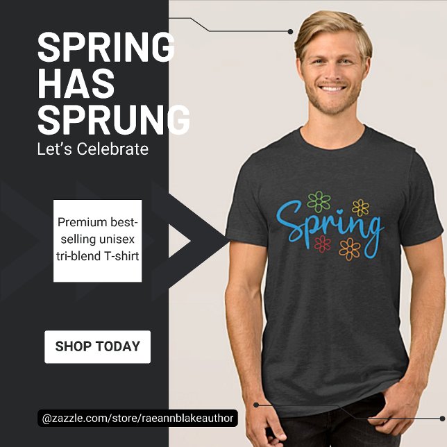 Triblenda Celebra la camiseta de mezcla triple de Springtime (Subido por el creador)