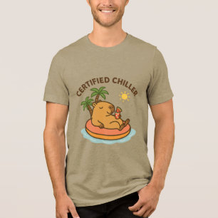 Triblenda Chiller certificado - Corta camiseta de Capibara d