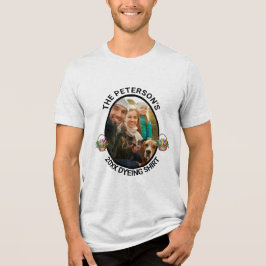 Triblenda Chiste de Pascua | Camiseta de teñido de foto fami
