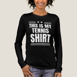 Triblenda Cita Divertida Deporte Esta Es Mi Camiseta De Teni