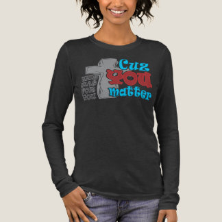 Triblenda Cruz de Cristo por ti porque importas la camiseta