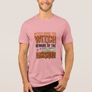Triblenda Cuidado Con La Camiseta De Bruja De Halloween De D