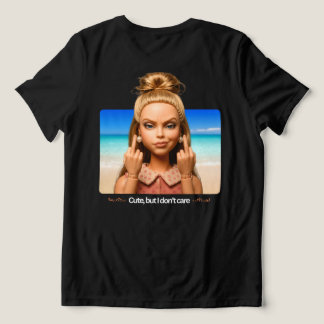 Triblenda Cute Pero No Me Importa Camiseta Divertida de Play