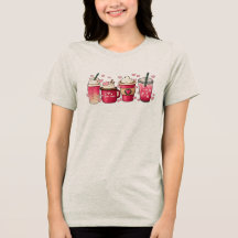 Cute Regalo de Café para San Valentín Camiseta