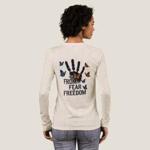 Triblenda De Miedo a Libertad – Camiseta de Abuso Doméstico