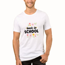 De vuelta a la camiseta de la escuela