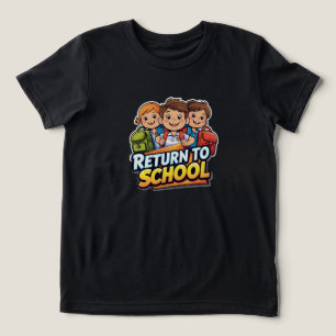 Triblenda De vuelta a la camiseta de la Escuela Vibes - ¡Pre