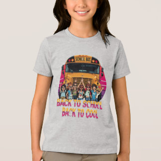 Triblenda De vuelta a la escuela a la camiseta de los niños