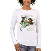 Día de San Patricio "pata de oro: camiseta