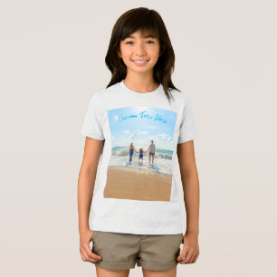 Triblenda Diseñar su propia camiseta fotográfica con texto P
