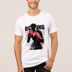 Triblenda Diseño de camiseta de boxer de silicona abstracta 