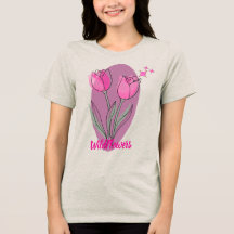 Diseño de camiseta de flores silvestres ADVcreator