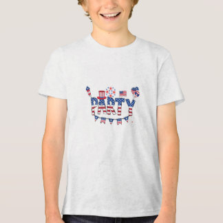 Triblenda diseño de camiseta de imagen de fiesta