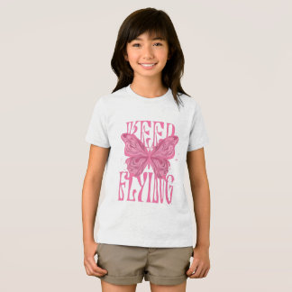 Triblenda diseño de camiseta de mariposa