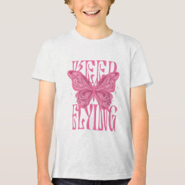 Triblenda diseño de camiseta de mariposa