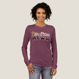 Triblenda Diseño de camiseta de pata de gato linda