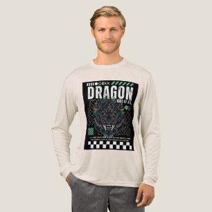 Triblenda Diseño de camiseta gráfica de dragón épico