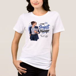 Triblenda Diseño de camiseta para gerente de proyecto