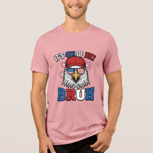 Triblenda Diseño de camiseta patriótica Funny 4th of July Ea