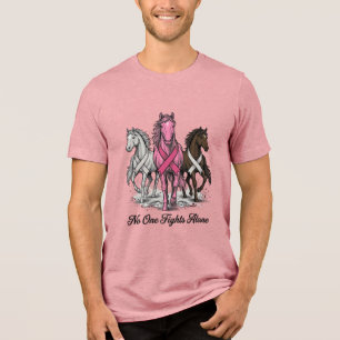 Triblenda Diseño de camiseta vectorial de caballo de apoyo a