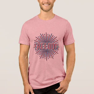 Triblenda Diseño de camiseta vectorial de fuegos artificiale
