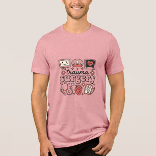 Triblenda Diseño de camiseta vectorial médica vintage de cir