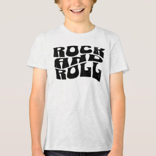 Triblenda Diseño de logo de Rock and Roll - Camiseta