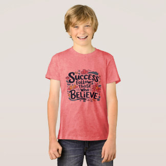 Triblenda diseño de moda caminar y camiseta de bondad