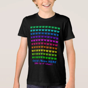 Triblenda Diversión Personalizada, Camiseta Colorida para el