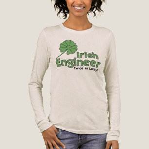 Triblenda Dos Veces Como Camiseta Afortunada