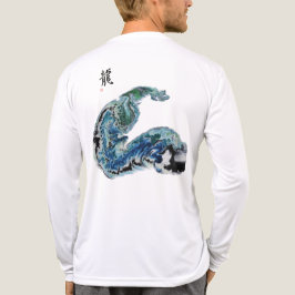 Triblenda Dragón en las olas – Camiseta abstracta de energía