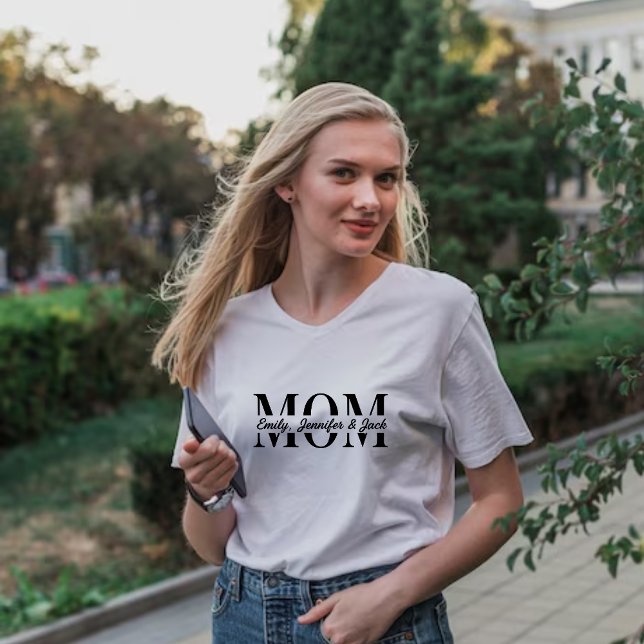 Triblenda Edición de mamá personalizada mamá Camiseta de amo (Subido por el creador)