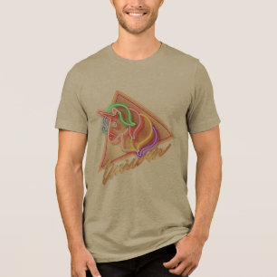 Triblenda el diseño de la camiseta es unicornio